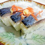 しめ鯖の押し寿司